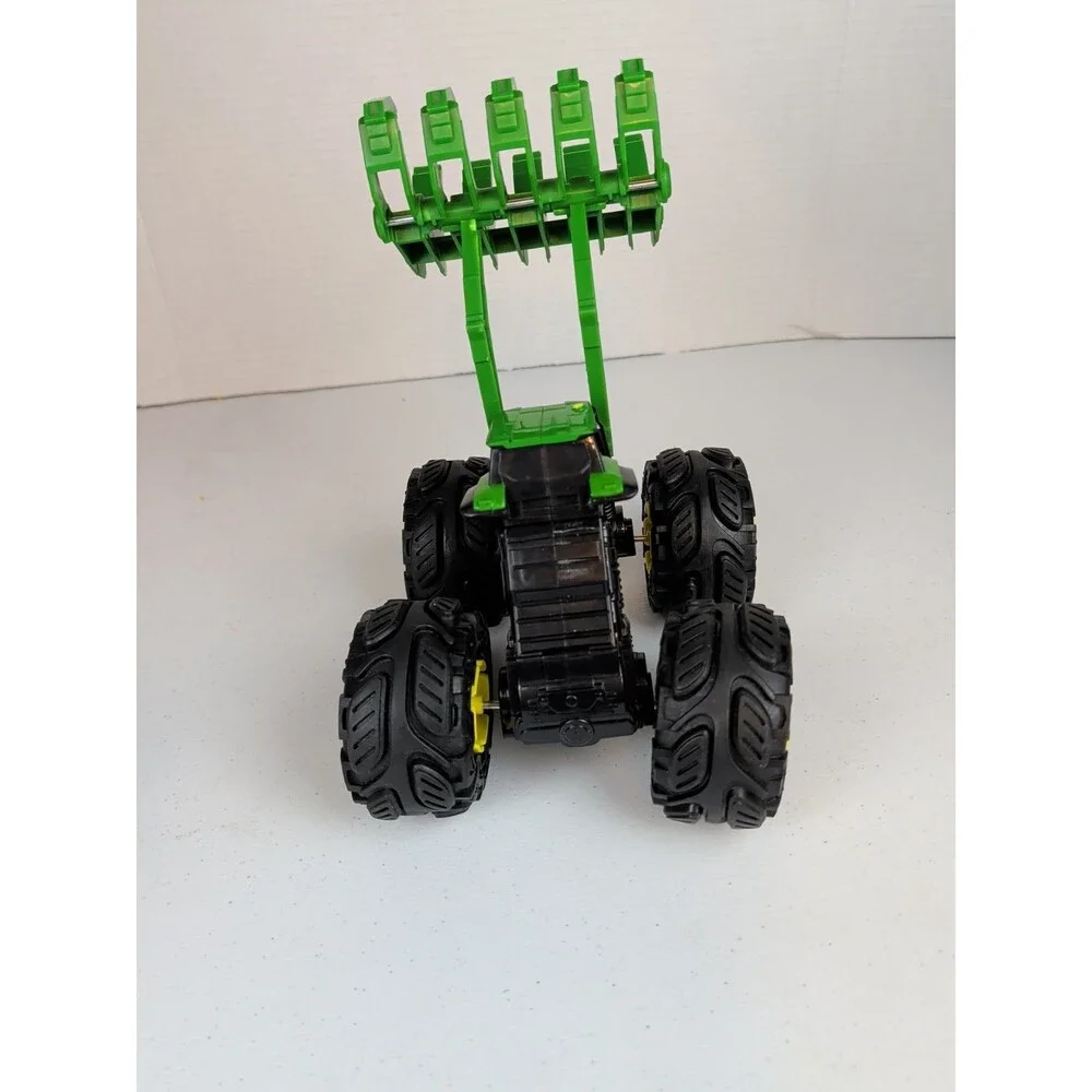 John Deere Monster Treads Rev Up Tractor Toy Tractor Toy